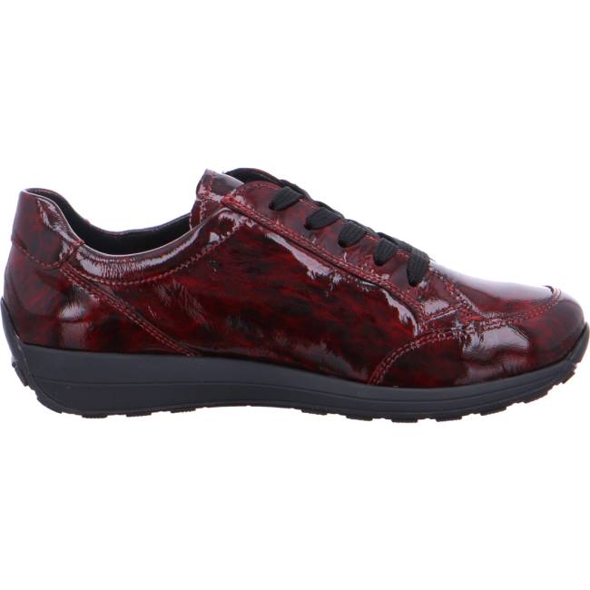 Red Ara Shoes Merano Chianti Women's Sneakers | ARA769FIA