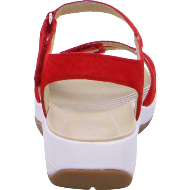 Red Ara Shoes Napoli Women's Sandals | ARA428GXY