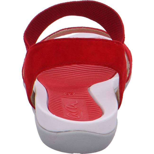 Red Ara Shoes Nepal Women's Sandals | ARA763QLX