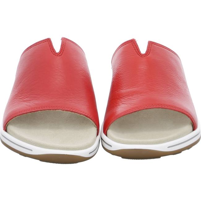 Red Ara Shoes Osaka Flame Women's Mules | ARA972EQB