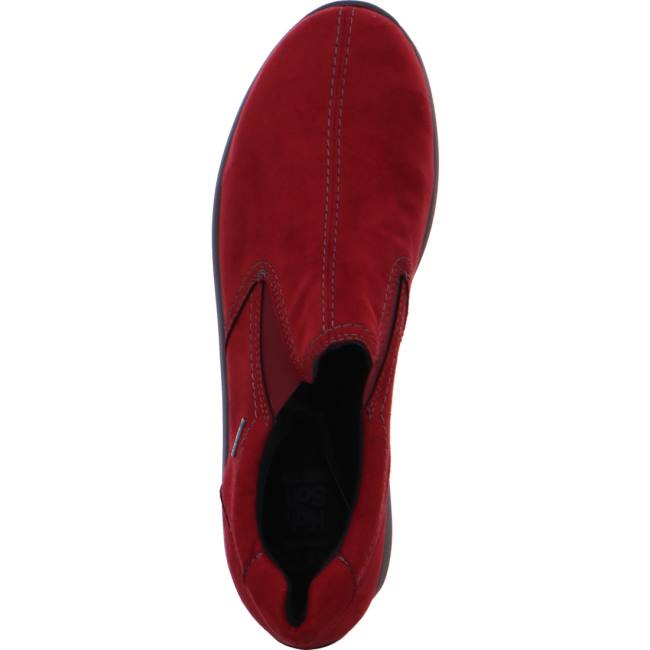 Red Ara Shoes Osaka Women's Loafers | ARA471VQO