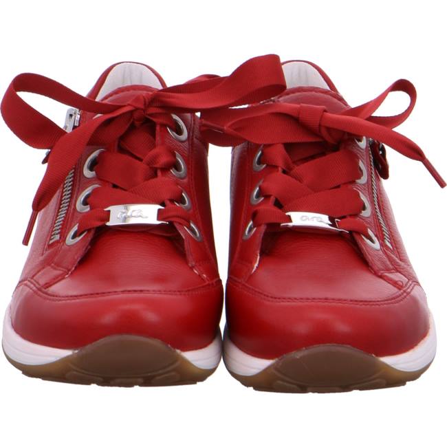 Red Ara Shoes Osaka Women's Sneakers | ARA961IOW