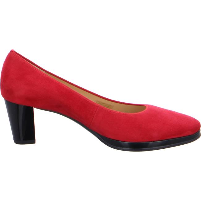 Red Ara Shoes Platform Heels Orly Women's Pumps | ARA715ILC