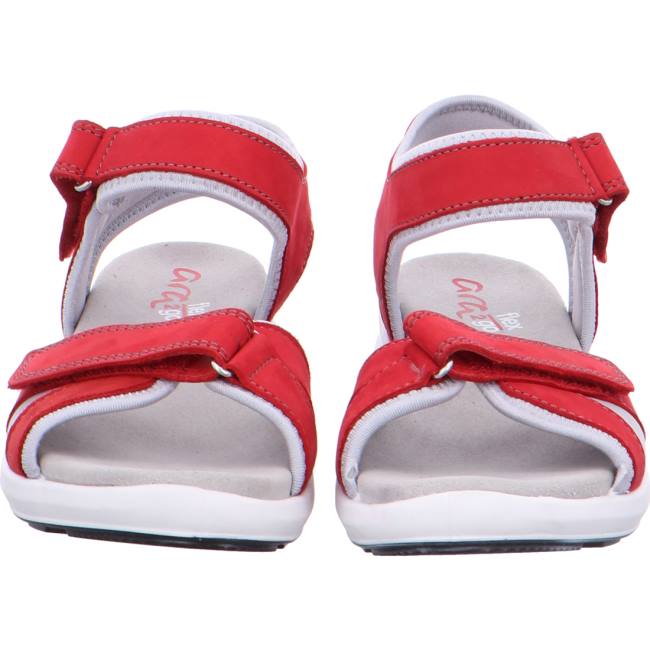 Red Ara Shoes Trekking Frisco Women's Sandals | ARA604XBZ