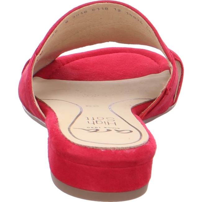 Red Ara Shoes Vegas Women's Mules | ARA452AKL