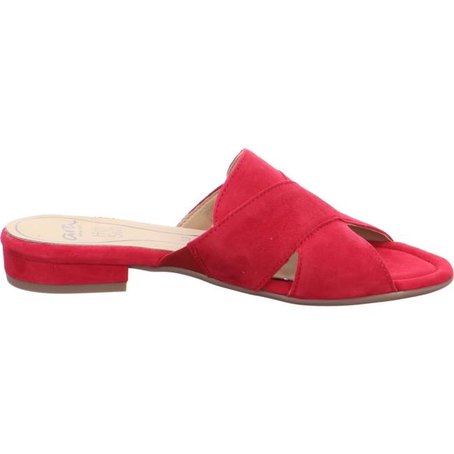 Red Ara Shoes Vegas Women's Mules | ARA452AKL