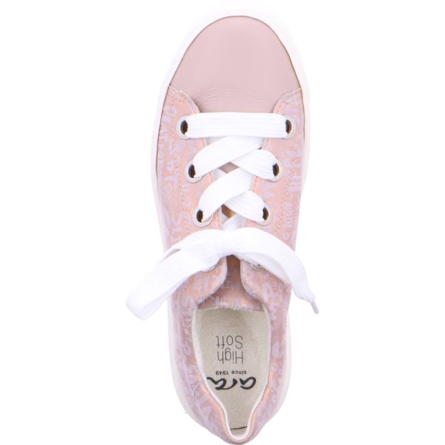 Rose Ara Shoes Courtyard Powder Women's Sneakers | ARA689NWV