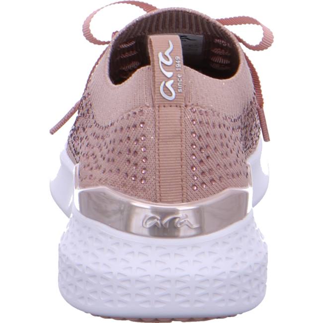 Rose Ara Shoes Maya Powder Women's Sneakers | ARA316XVM