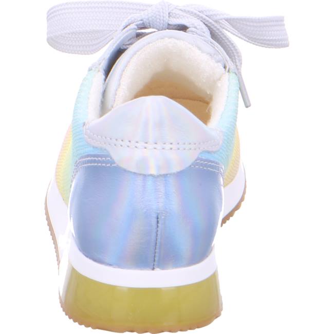 Rose / Yellow / White Ara Shoes Lissabon Pastel Women's Sneakers | ARA039GWF