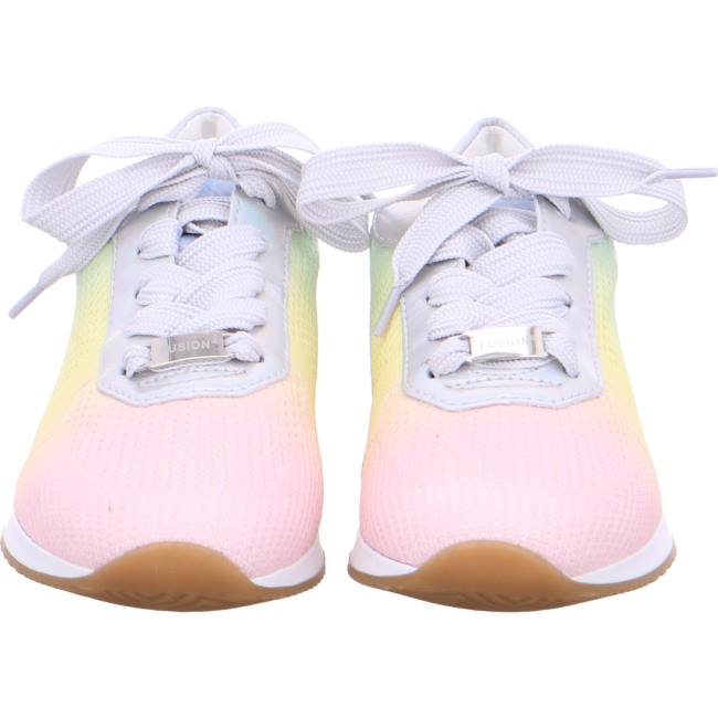 Rose / Yellow / White Ara Shoes Lissabon Pastel Women's Sneakers | ARA039GWF