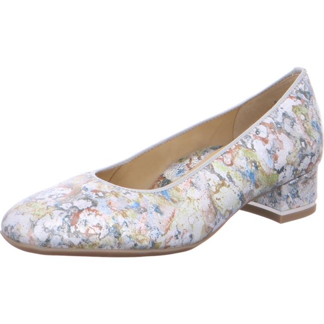 Silver Ara Shoes Courts Graz Women\'s Pumps | ARA028MGY