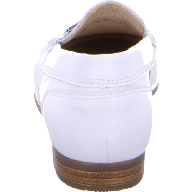 White Ara Shoes Alabama Women's Loafers | ARA068WSH