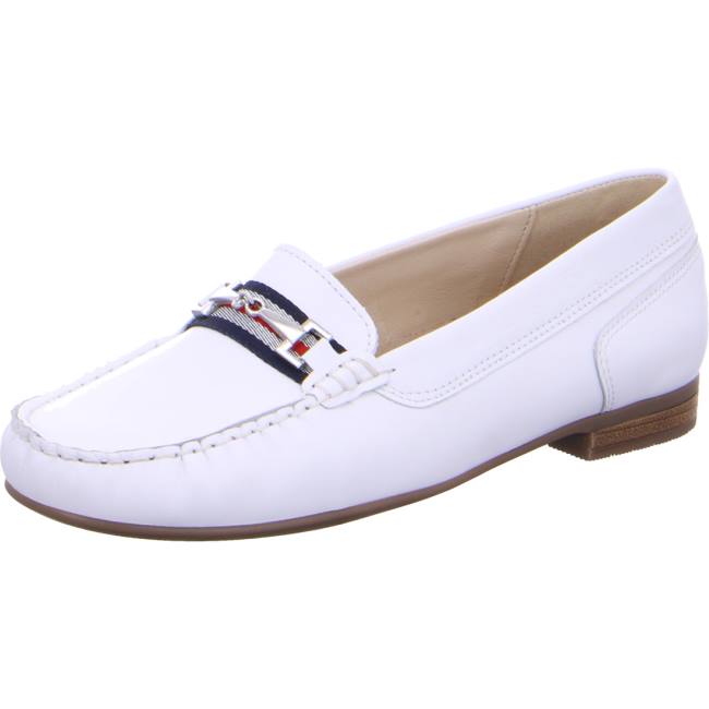 White Ara Shoes Alabama Women\'s Loafers | ARA068WSH