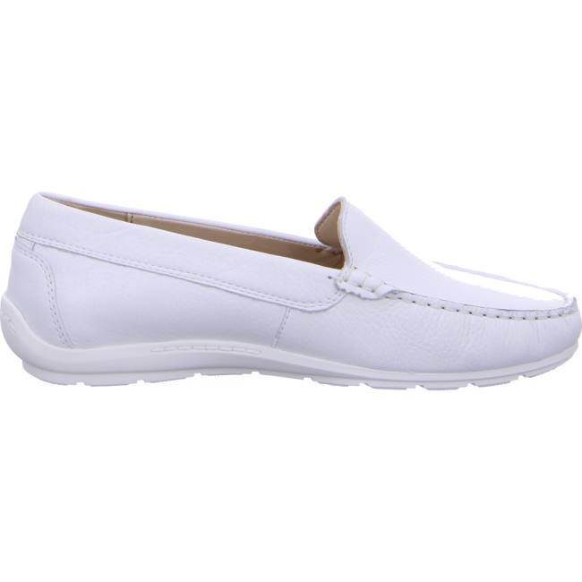 White Ara Shoes Alabama Women's Loafers | ARA170KFS