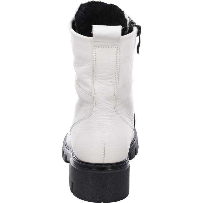 White Ara Shoes Ankle Dover Cloud Women's Boots | ARA586DNB