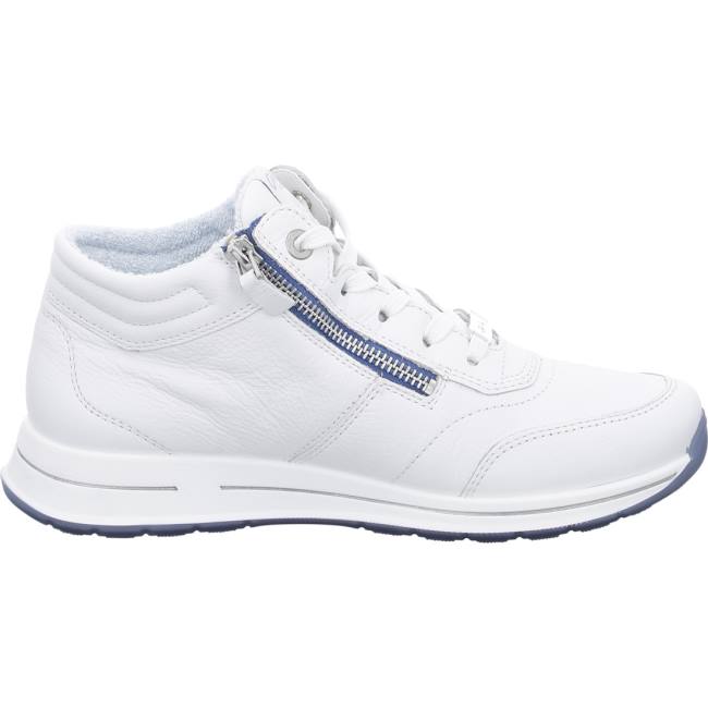 White Ara Shoes Ankle Osaka Women's Boots | ARA321DNO