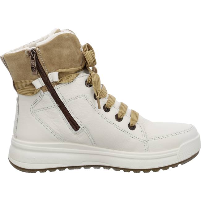 White Ara Shoes Aspen Cloud Women's Boots | ARA421OQJ