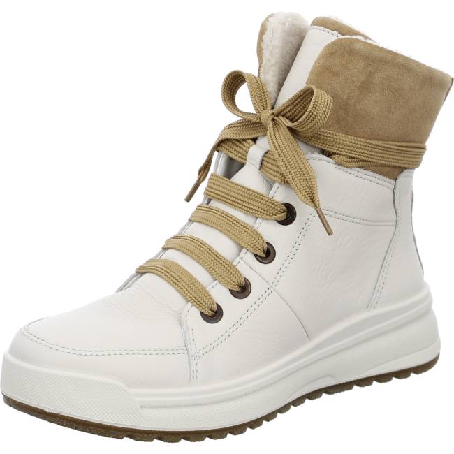 White Ara Shoes Aspen Cloud Women\'s Boots | ARA421OQJ