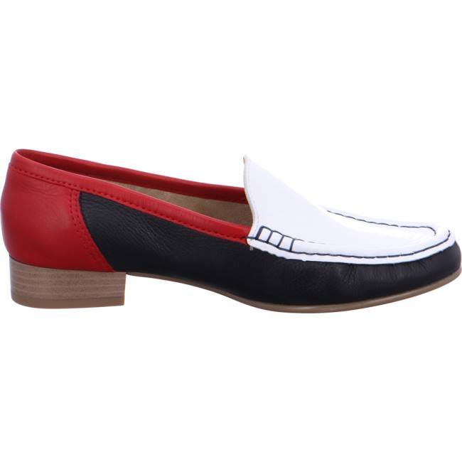 White Ara Shoes Atlanta Women's Loafers | ARA047SDP