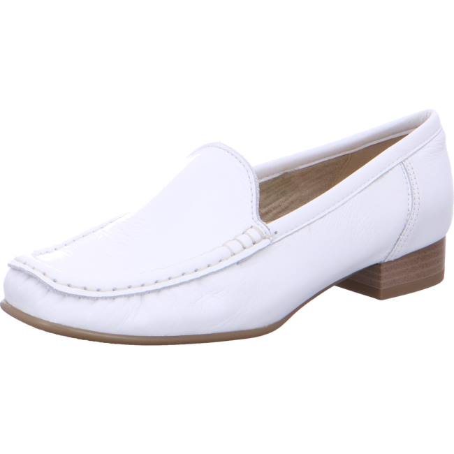 White Ara Shoes Atlanta Women\'s Loafers | ARA149EAW