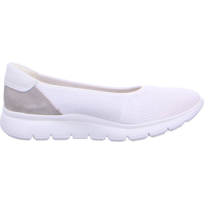 White Ara Shoes Ballet Pumps Porto Women's Ballerina | ARA951AOX