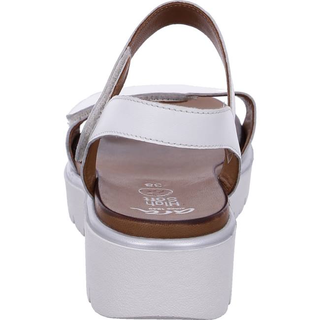 White Ara Shoes Bilbao Women's Sandals | ARA384KYD