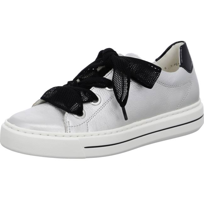 White Ara Shoes Courtyard Gold Women\'s Sneakers | ARA137TWI