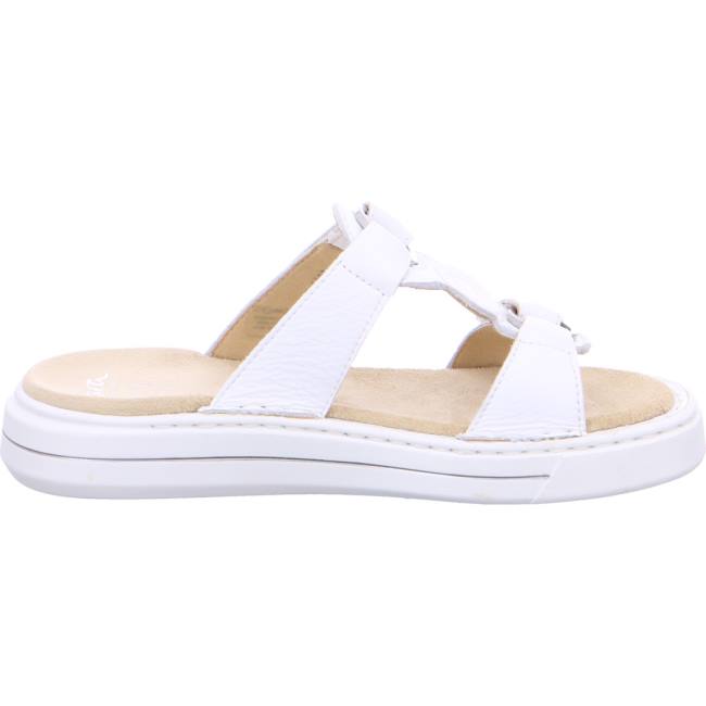 White Ara Shoes Courtyard Women's Mules | ARA329JRF