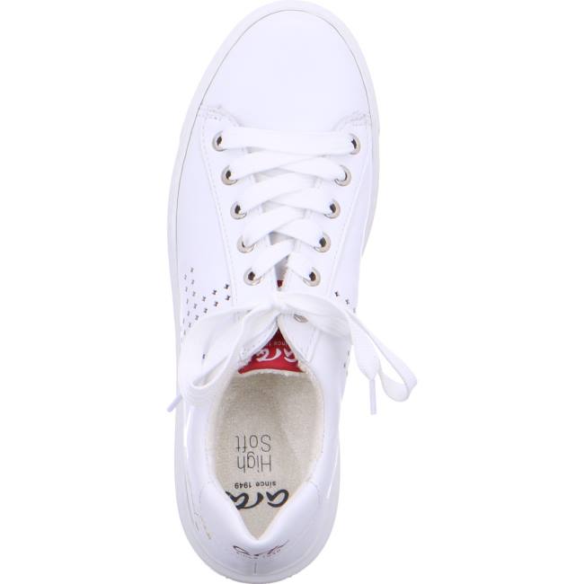 White Ara Shoes Courtyard Women's Sneakers | ARA610BGO