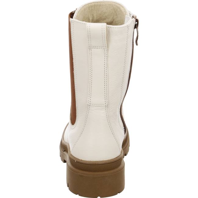 White Ara Shoes Dover Cloud Women's Boots | ARA578JFW