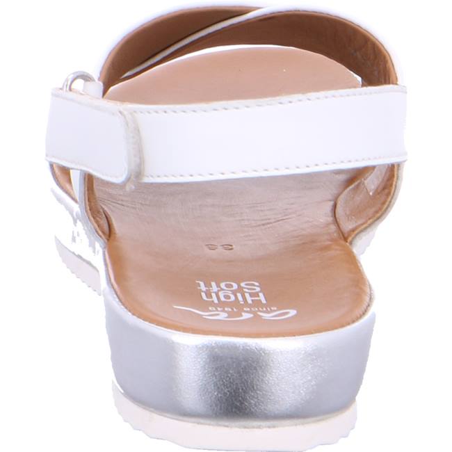 White Ara Shoes Dubai Women's Sandals | ARA231YXG