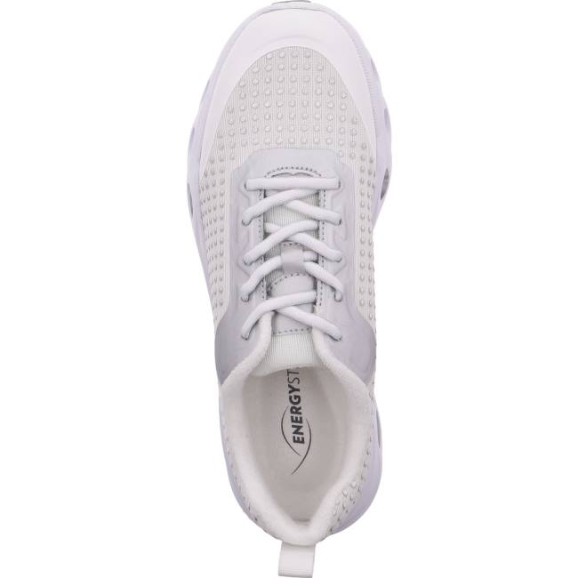 White Ara Shoes Energystep Racer Women's Sneakers | ARA257IHZ