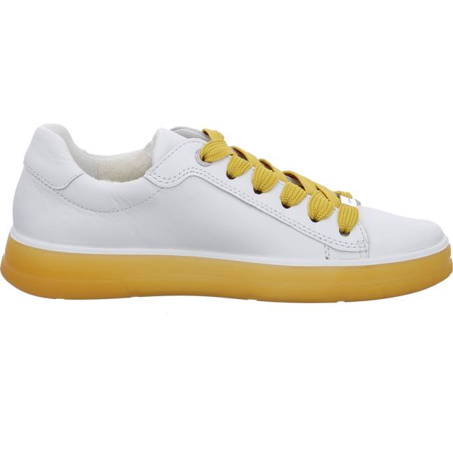 White Ara Shoes Frisco Ambra Women's Sneakers | ARA703AKL