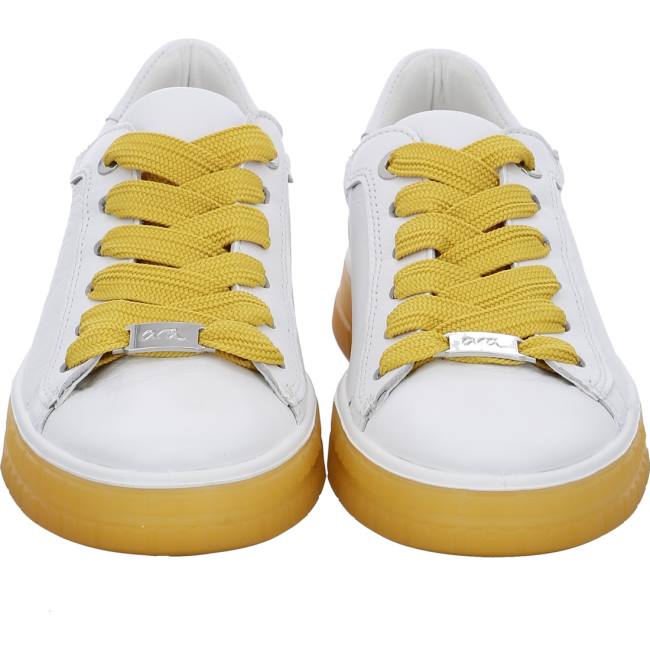 White Ara Shoes Frisco Ambra Women's Sneakers | ARA703AKL