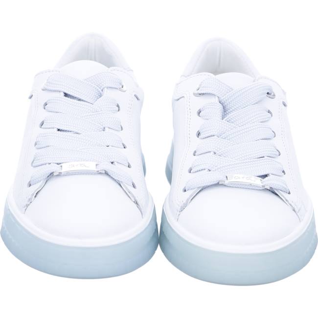 White Ara Shoes Frisco Aqua Women's Sneakers | ARA283MJG