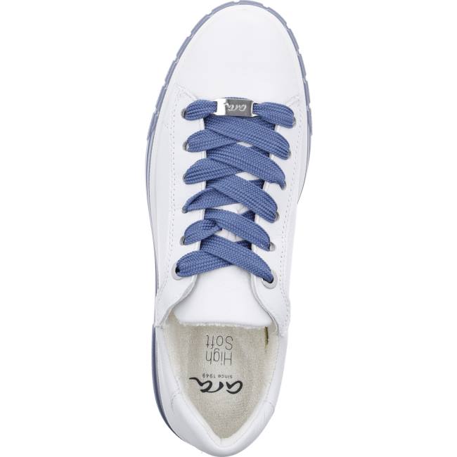 White Ara Shoes Frisco-sky Women's Sneakers | ARA205OGQ