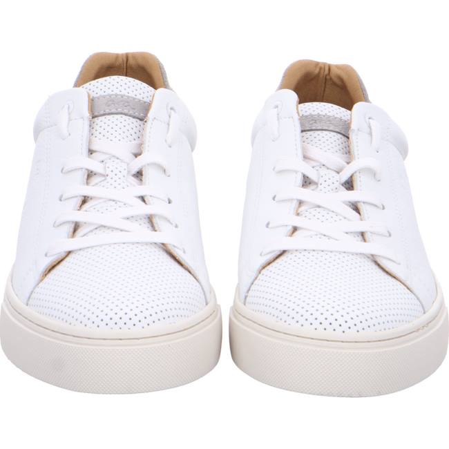 White Ara Shoes Hampard Men's Sneakers | ARA760KSB