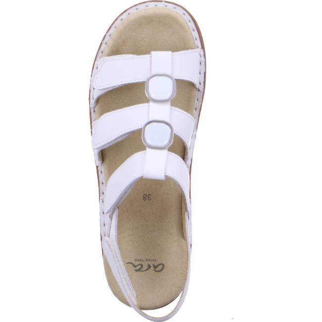 White Ara Shoes Hawaii Women's Sandals | ARA409DIO