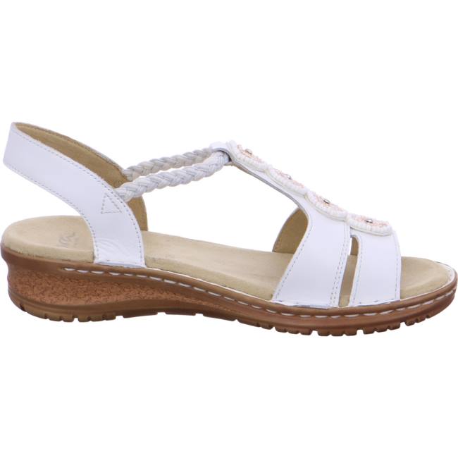 White Ara Shoes Hawaii Women's Sandals | ARA461STM