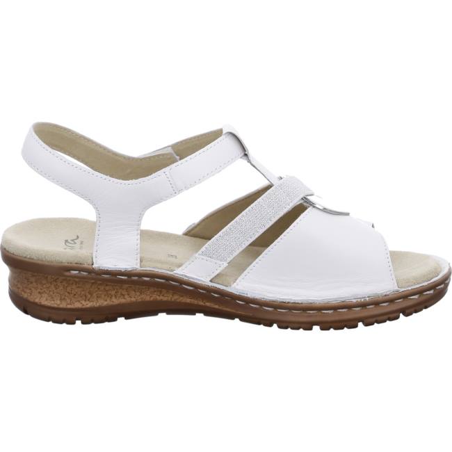 White Ara Shoes Hawaii Women's Sandals | ARA793MFV