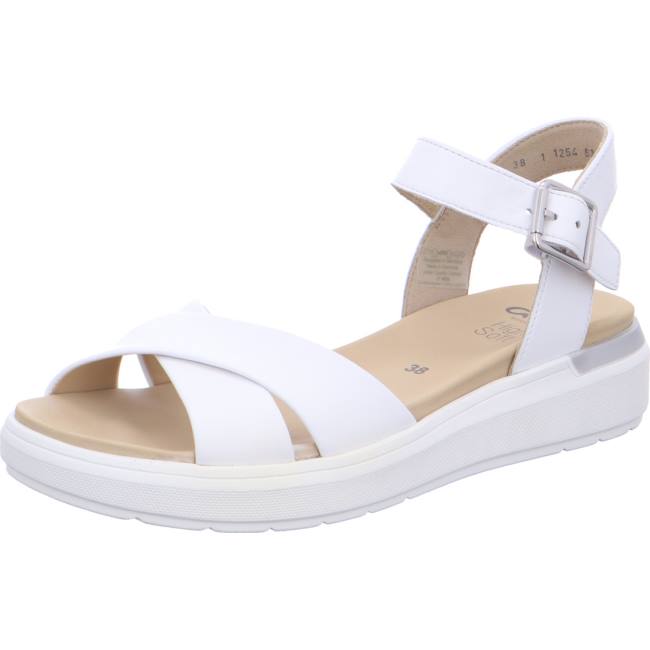 White Ara Shoes Ibiza Women\'s Sandals | ARA365RSC