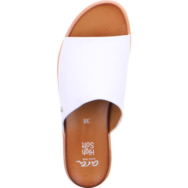 White Ara Shoes Kent Women's Mules | ARA425UMR