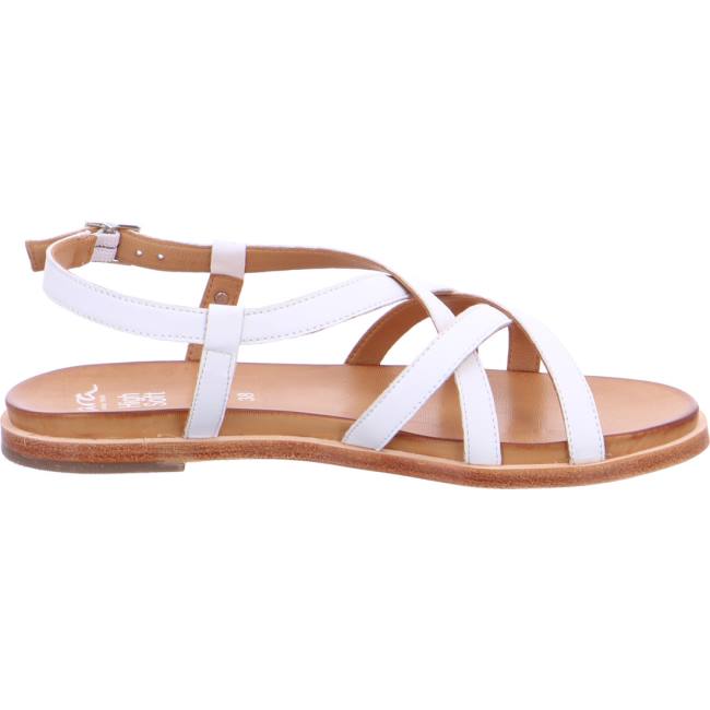 White Ara Shoes Kent Women's Sandals | ARA690OAQ