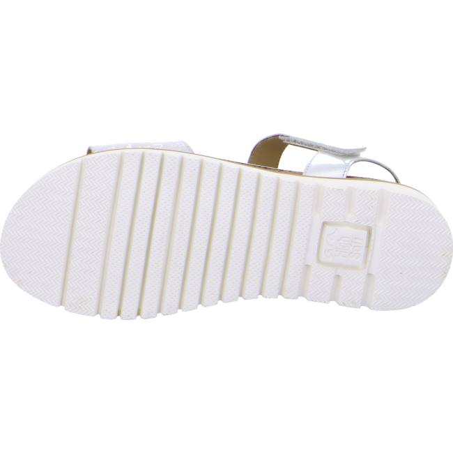 White Ara Shoes Kent-sport Nebbia Silver Women's Sandals | ARA580FXA