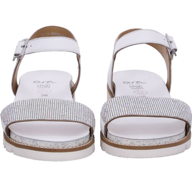 White Ara Shoes Kent-sport Women's Sandals | ARA283URT