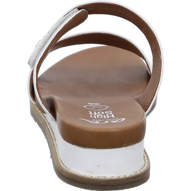 White Ara Shoes Kos Women's Mules | ARA024EFC