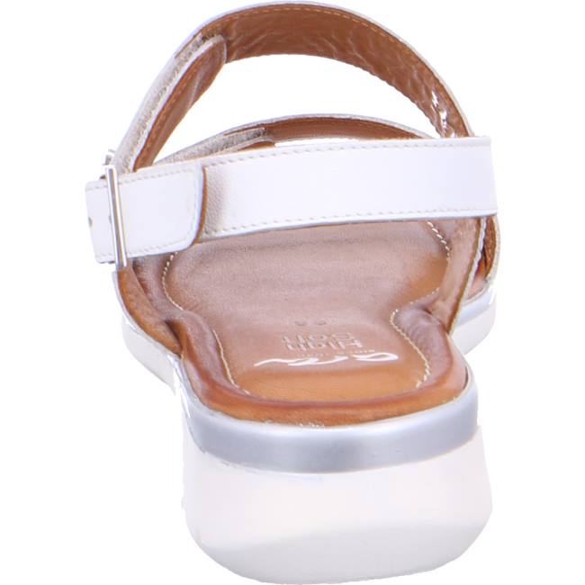 White Ara Shoes Kreta Women's Sandals | ARA468EQJ