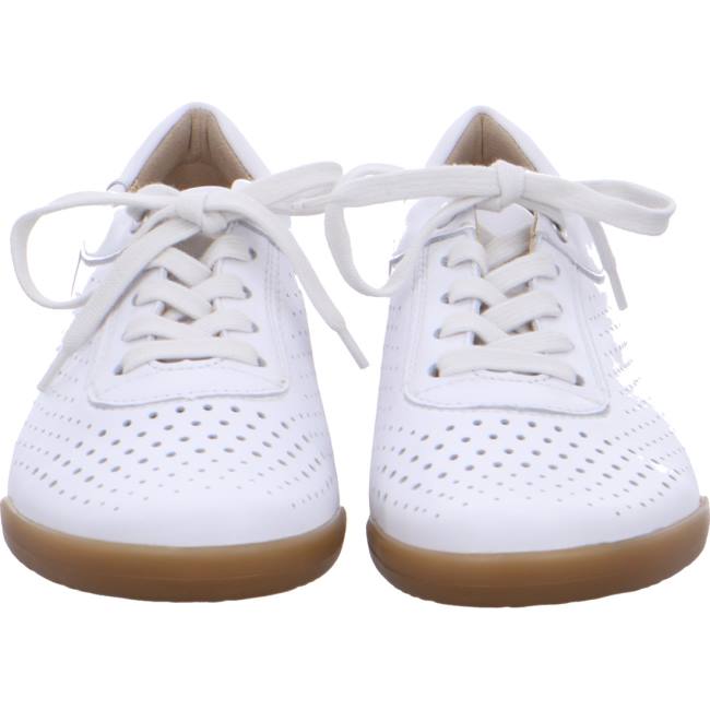 White Ara Shoes Lace-ups Andros Women's Sneakers | ARA513TWZ