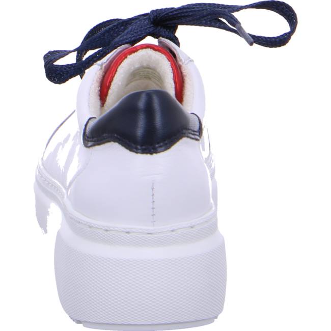 White Ara Shoes Lace-ups Lausanne Women's Sneakers | ARA690HTQ