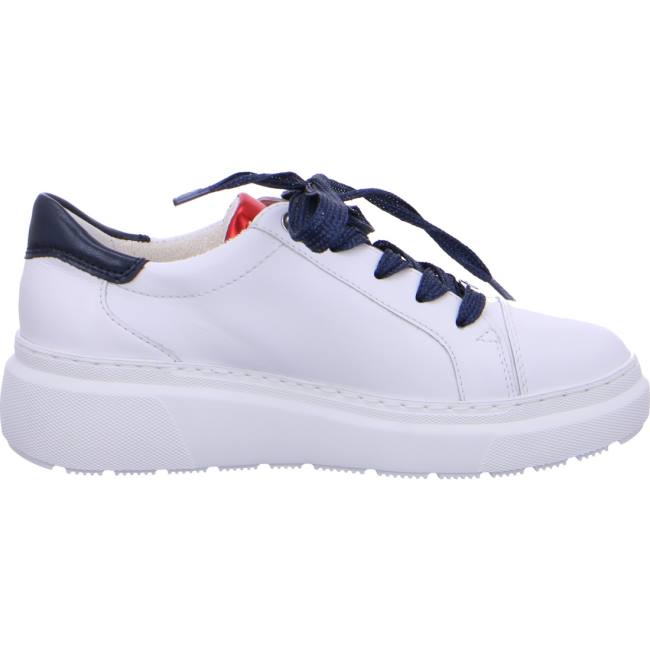 White Ara Shoes Lace-ups Lausanne Women's Sneakers | ARA690HTQ